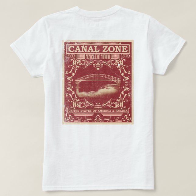 Kanalzone T-Shirt (Design Rückseite)