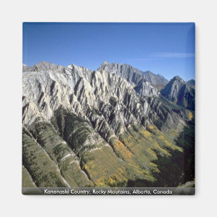 Kananaski Country, Rocky Moutains, Alberta, Kanada Magnet