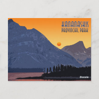 Kananaskis, Alberta. Kanada Postkarte