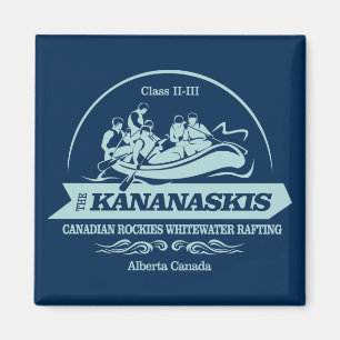 Kananaskis-Fluss (Rafting2) Magnet