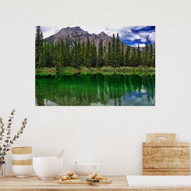 Kananaskis-Stille-Poster Poster (Küche)