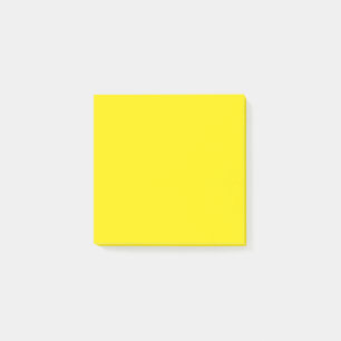 Kanariengelb (einfarbig) post-it klebezettel