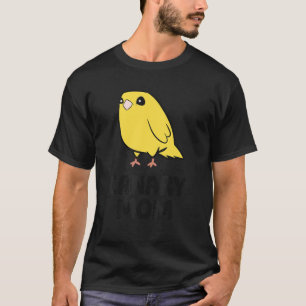 Kanarienmutter streichelt Kanarienvogel Kanarien T-Shirt