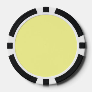 Kanarienvogel (einfarbig) pokerchips