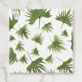 Kanarische Blätter Geschenkanhänger