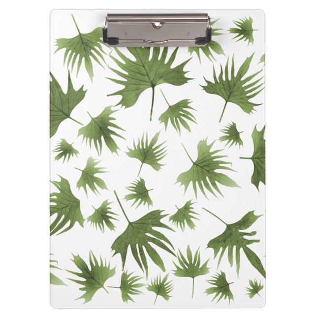 Kanarische Blätter Klemmbrett (Vorderseite)