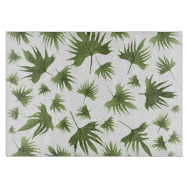 Kanarische Blätter Schneidebrett