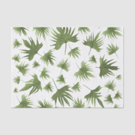 Kanarische Blätter Seidenpapier