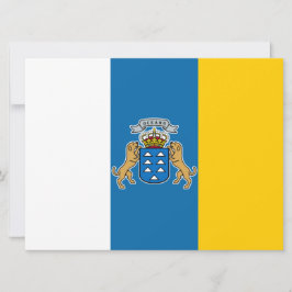 Kanarische Flagge (Kanarische Inseln, Spanien) Karte