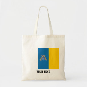 Kanarische Flagge Tragetasche