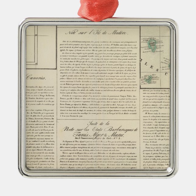 Kanarische Inseln 5 Silbernes Ornament (Vorne)