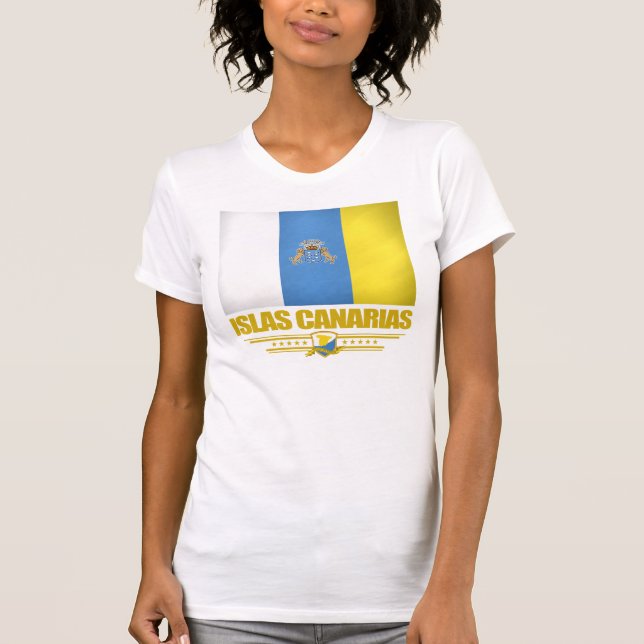 Kanarische Inseln (Kanarische Inseln) T-Shirt (Vorderseite)