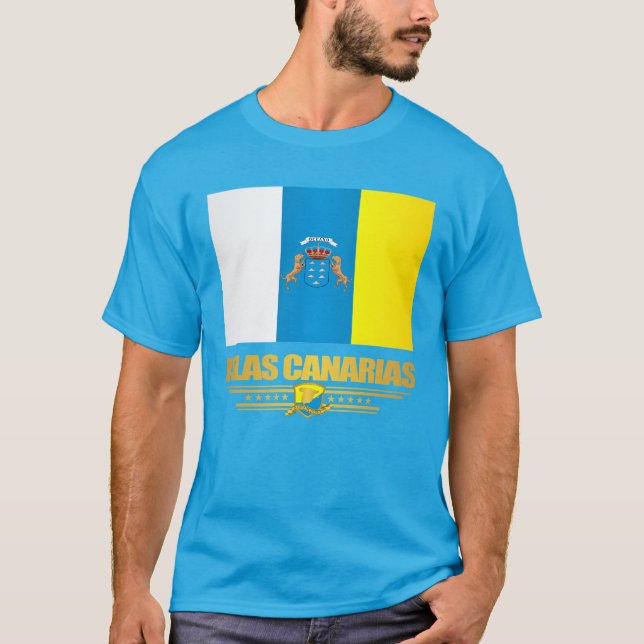 Kanarische Inseln (Kanarische Inseln) T-Shirt (Vorderseite)