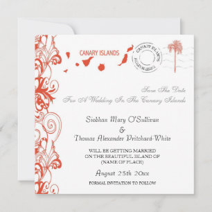 Kanarische Inseln Save the Date