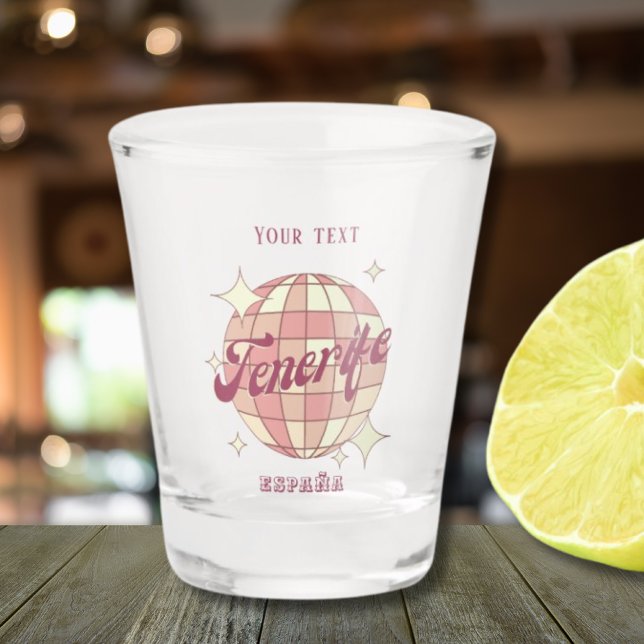 Kanarische Inseln Teneriffa Spanien Party Drinks Schnapsglas (Von Creator hochgeladen)