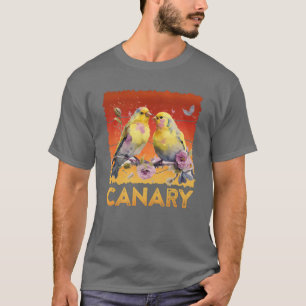 Kanarische Vogelliebhaber singen Vogelfreunde T-Shirt