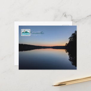 Kanasatka Sunset Stamp postcard Postkarte