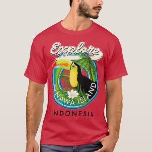 Kanawa Insel Indonesien Tukan T-Shirt