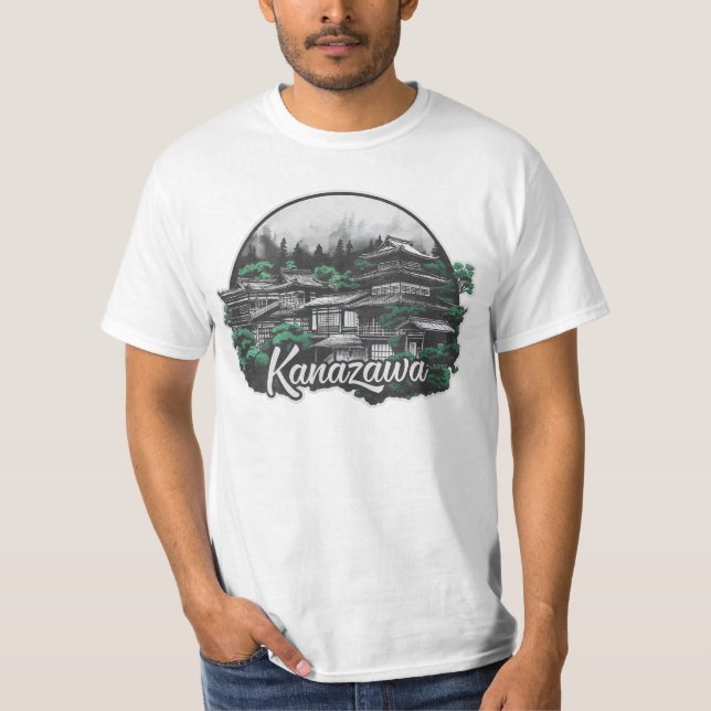 Kanazawa City Japan T-Shirt (Vorderseite)