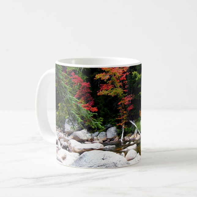 Kancamagus Highway - Herbst Kaffeetasse (Vorderseite Links)