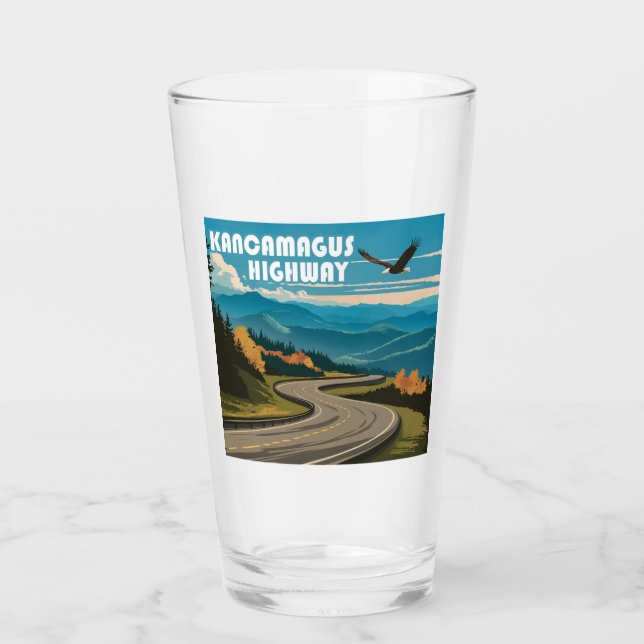 Kancamagus Highway New Hampshire Eagle Glas (Vorderseite)