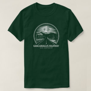Kancamagus Highway New Hampshire Forest T-Shirt