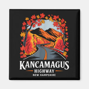 Kancamagus Highway New Hampshire Herbstlaub Souv Magnet