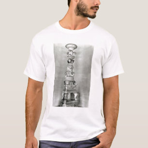 Kandelaber entworfen durch Piranesi auf der Basis T-Shirt