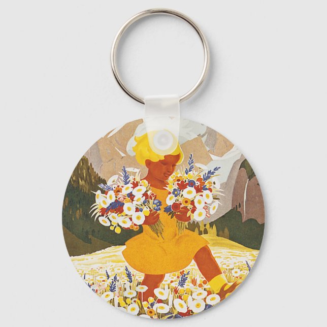 Kandersteg Schlüsselanhänger (Vorderseite)