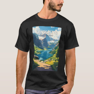 Kandersteg Schweiz Reisen Vintag T-Shirt