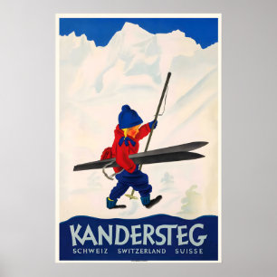 Kandersteg Schweizer Alpen Suisse Berge Schweiz Poster
