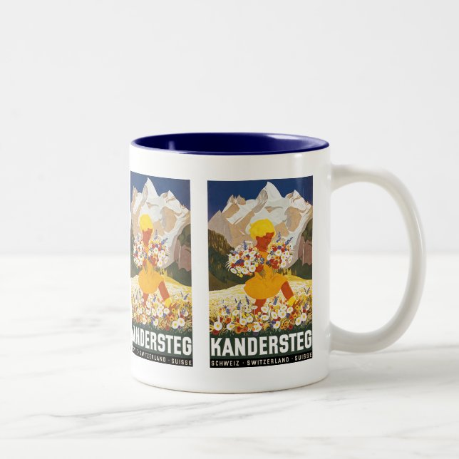Kandersteg Zweifarbige Tasse (Rechts)