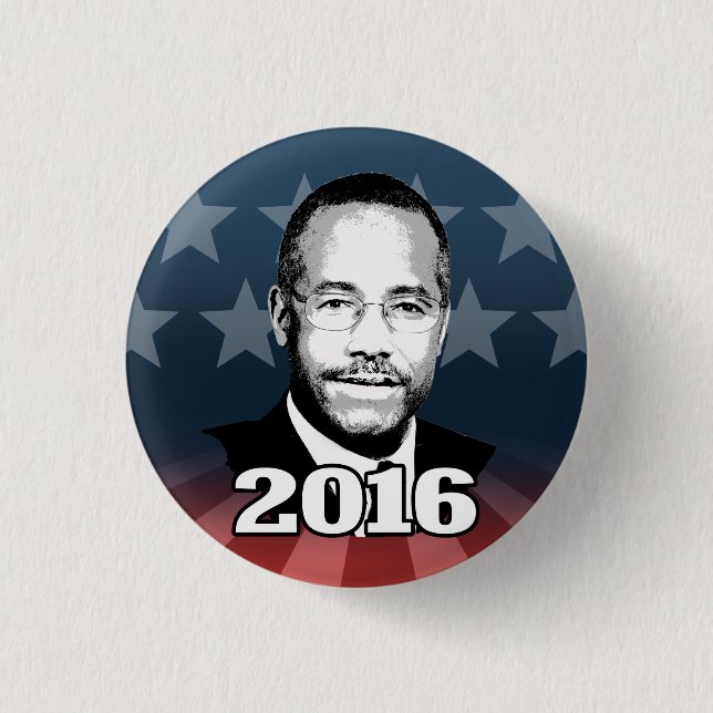 KANDIDAT 2016 BENS CARSON BUTTON (Vorderseite)
