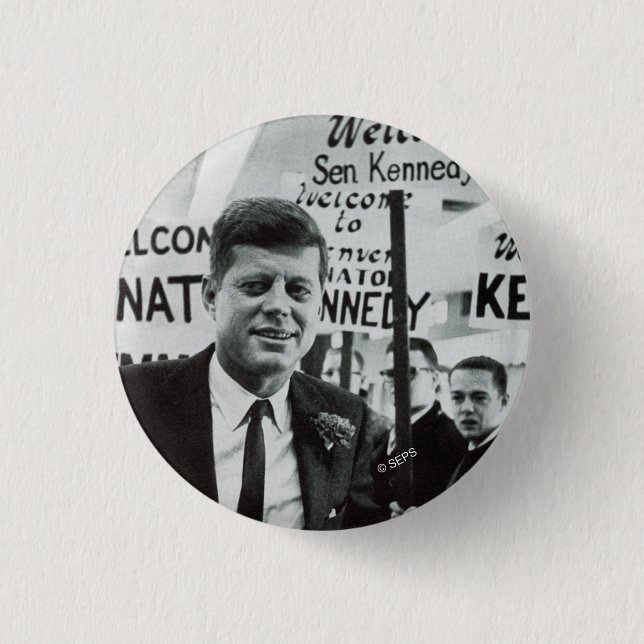 Kandidat Kennedy Button (Vorderseite)