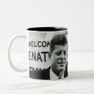 Kandidat Kennedy Zweifarbige Tasse