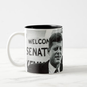 Kandidat Kennedy Zweifarbige Tasse
