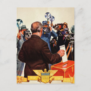 Kandidatenabstimmung Postkarte