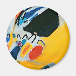 Kandinski Impression III Concert Abstract Painting Magnet