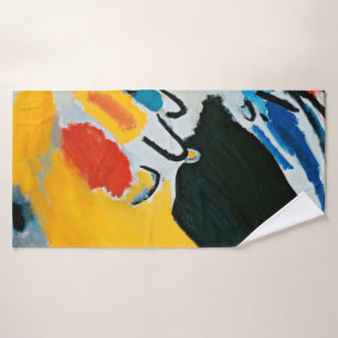 Kandinski Impression III Konzert Abstrakte Malerei Badhandtuch Set