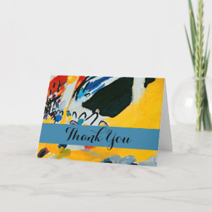 Kandinski Impression III Konzert Abstrakte Malerei Dankeskarte