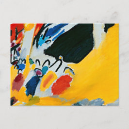 Kandinski Impression III Konzert Abstrakte Malerei Postkarte