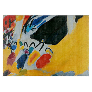Kandinski Impression III Konzert Abstrakte Malerei Schneidebrett