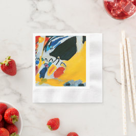 Kandinski Impression III Konzert Abstrakte Malerei Serviette