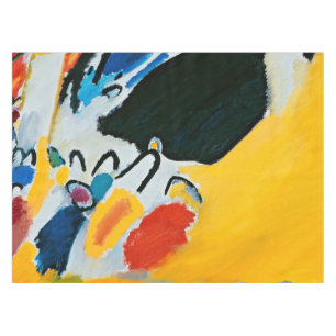 Kandinski Impression III Konzert Abstrakte Malerei Tischdecke