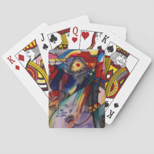 Kandinsky 1913 Abstrakte Malerei Spielkarten