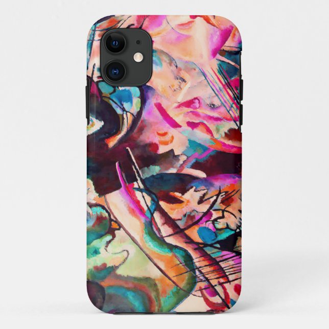 Kandinsky 1913, Zusammensetzung VI Case-Mate iPhone Hülle (Rückseite)