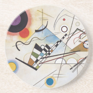 Kandinsky 1923/Komposition viii/pixdezines Getränkeuntersetzer