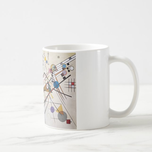 Kandinsky 1923/Komposition viii/pixdezines Kaffeetasse (Rechts)