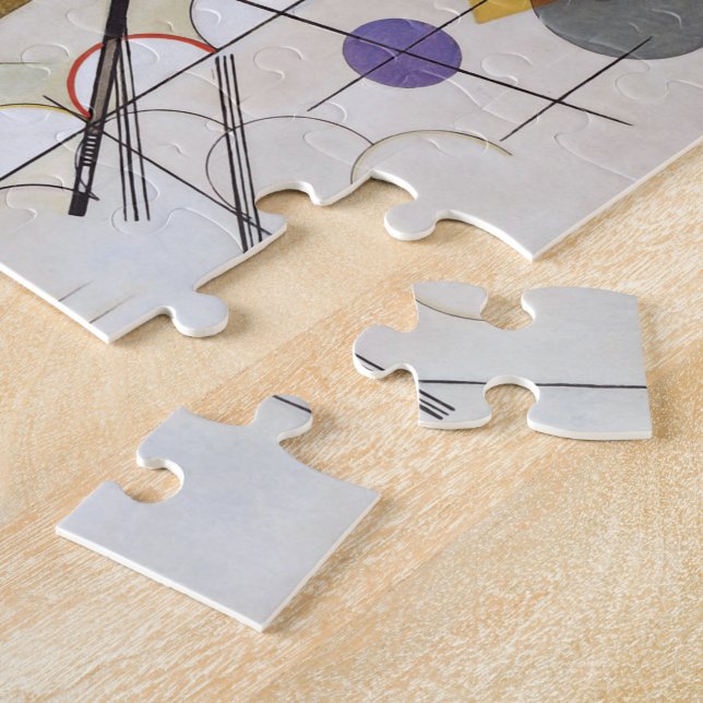 Kandinsky 1923/Komposition viii/pixdezines Puzzle (Seite)