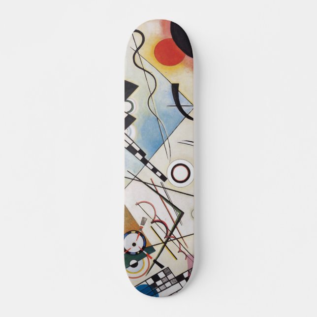 Kandinsky 1923 Komposition viii/pixdezines Skateboard (Vorne)